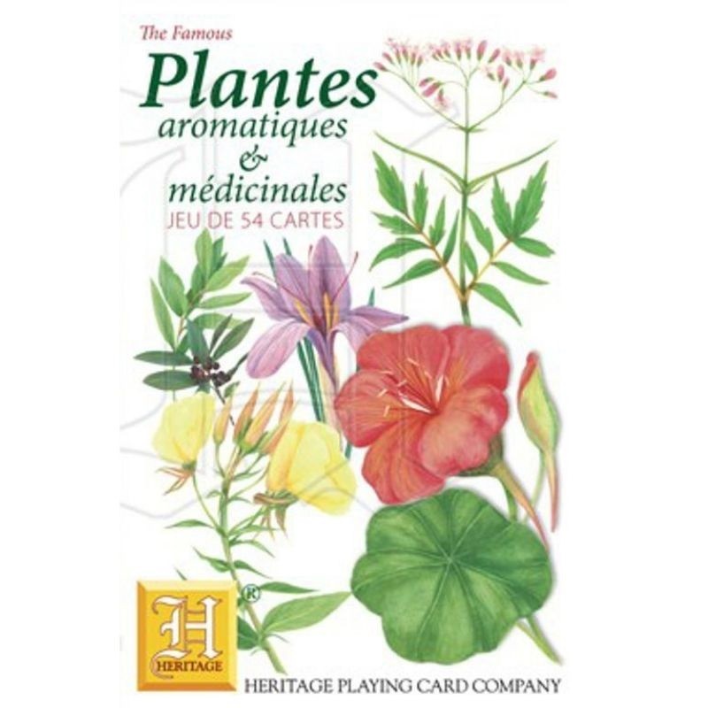 Jeu de cartes - Plantes aromatiques et médicinales