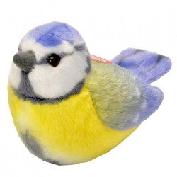 Peluche sonore - Mésange bleue