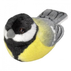 Peluche sonore - Mésange charbonnière