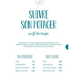 Le carnet de mon jardin - Pour tout noter année après année... façon bullet journal...