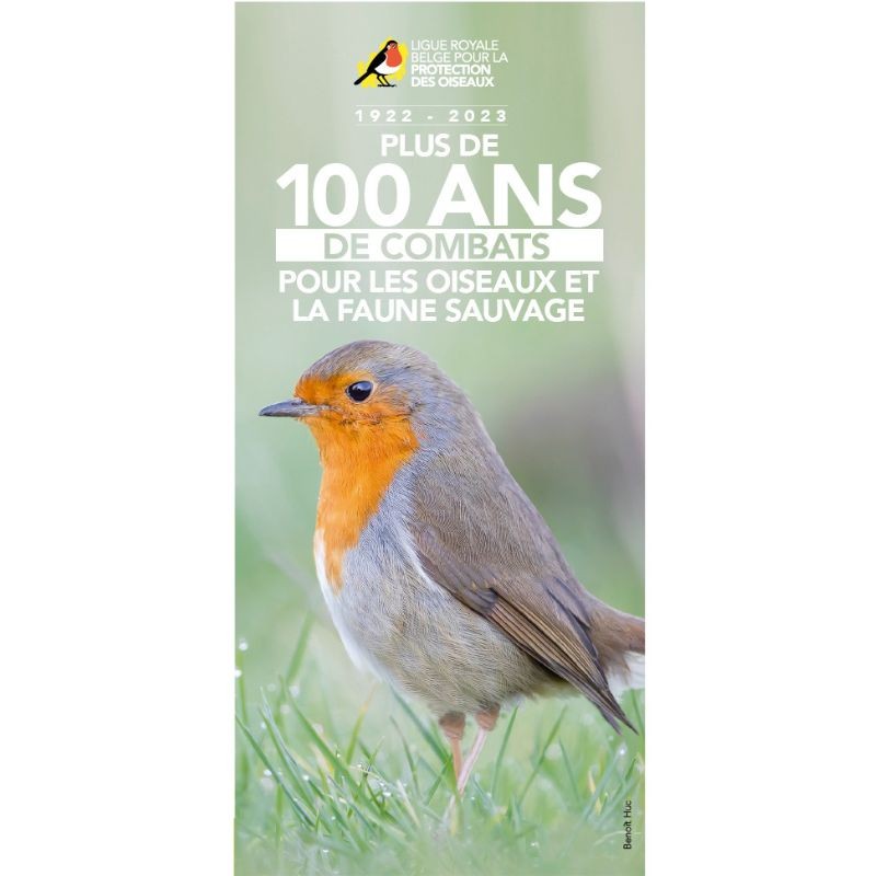 Flyer "Plus de 100 ans de combats pour les oiseaux et la faune sauvage" - Dépliant