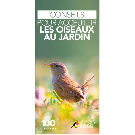 Flyer "Conseils pour accueillir les oiseaux au jardin" - Dépliant