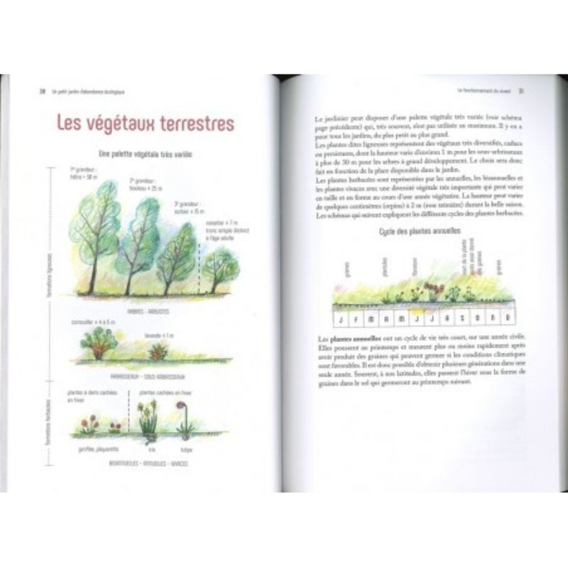 Un petit jardin d'abondance écologique - Aménager un espace plein de vie Un petit jardin d'abondance écologique - Aménager un espace plein de vie