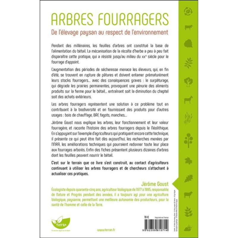 Arbres fourragers – De l’élevage paysan au respect de l’environnement Arbres fourragers – De l’élevage paysan au respect de l’environnement