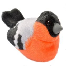 Peluche sonore - Bouvreuil pivoine