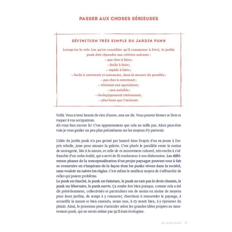 Petit traité du jardin punk - Apprendre à désapprendre