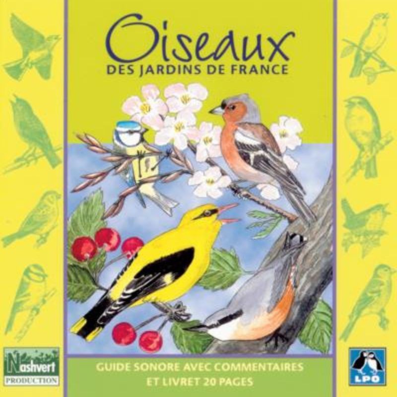 Oiseaux des jardins de France