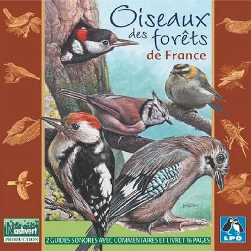 Oiseaux des forêts de France (2 CD)