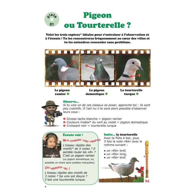 Dans la nature faut pas confondre les oiseaux