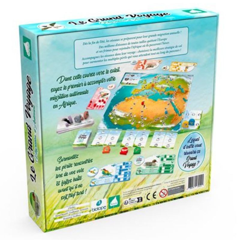 Jeu Le Grand Voyage - Migrations d'automne
