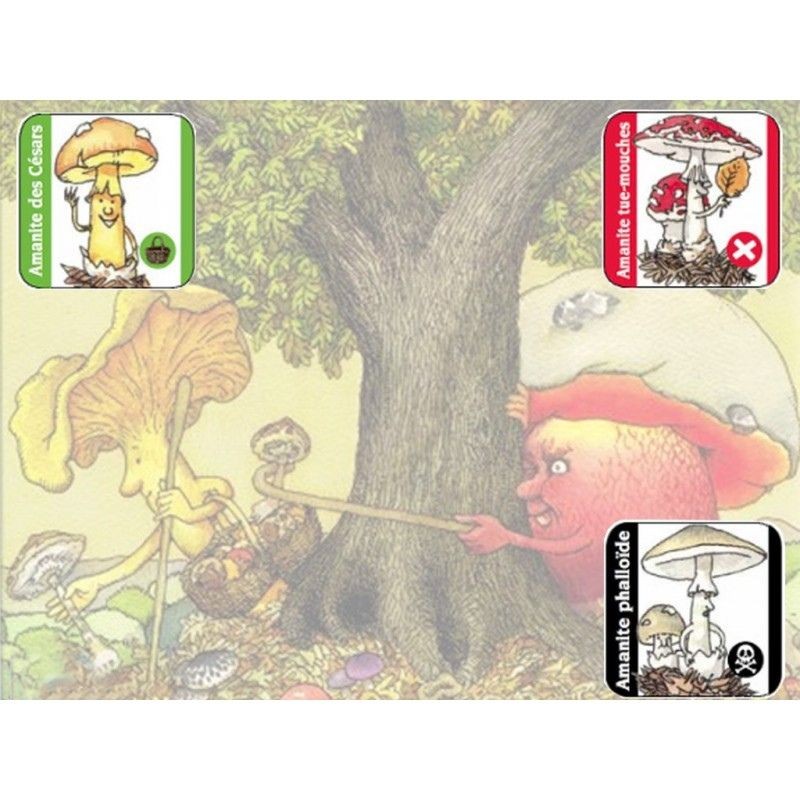 Cryptogame - le jeu des champignons