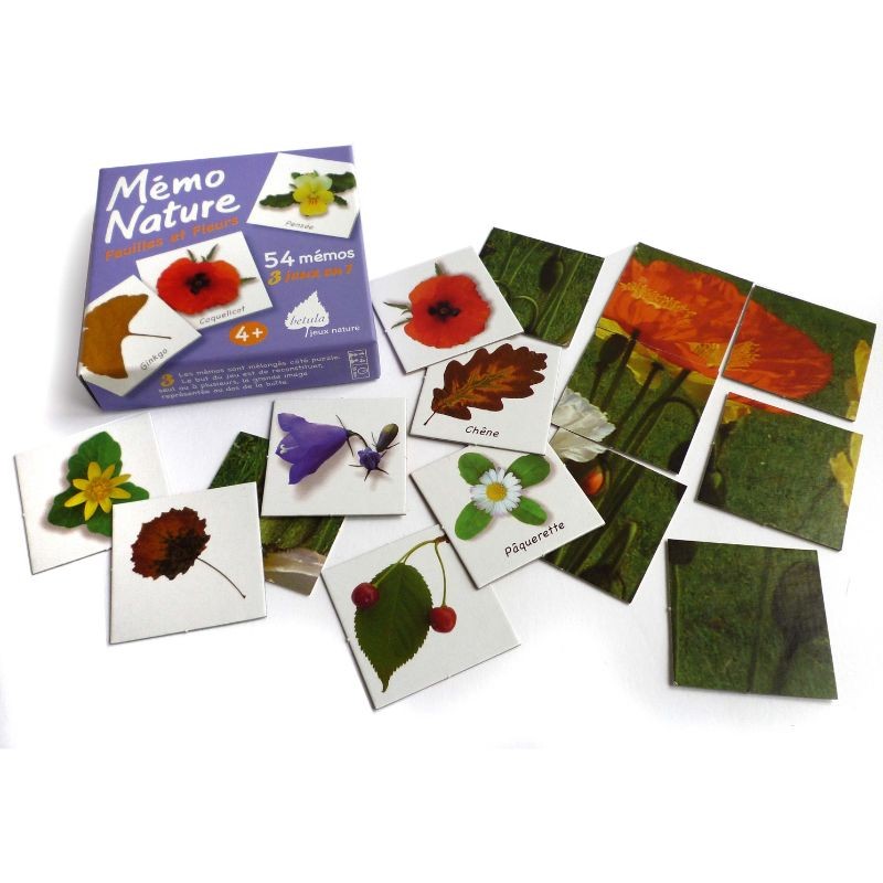 Mémo Nature - Feuilles et fleurs