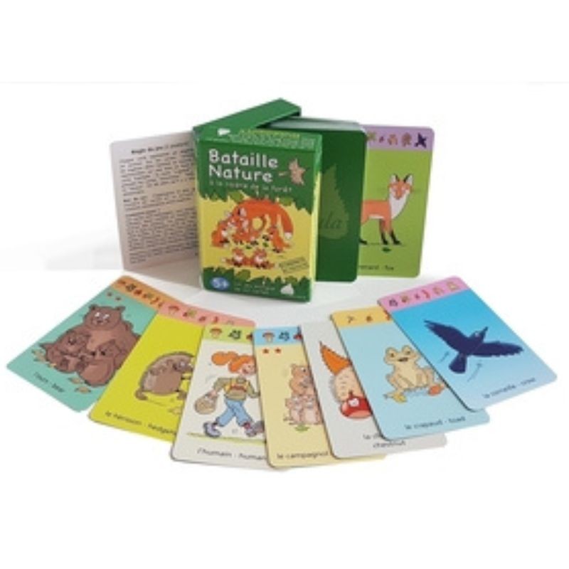 Bataille nature à la lisière de la forêt