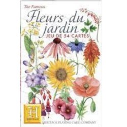 Jeu de cartes - Fleurs du jardin