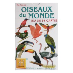 Jeu de cartes - Oiseaux du Monde