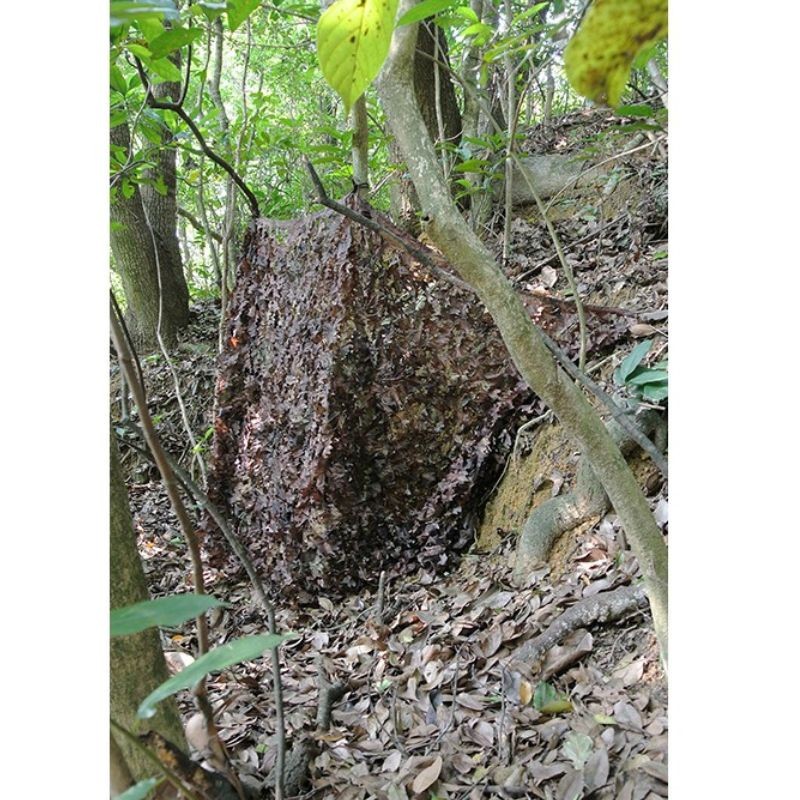 Filet de camouflage 3 x 3 mètres pour affûts d'observation Filet de camouflage 3 x 3 mètres pour affûts d'observation