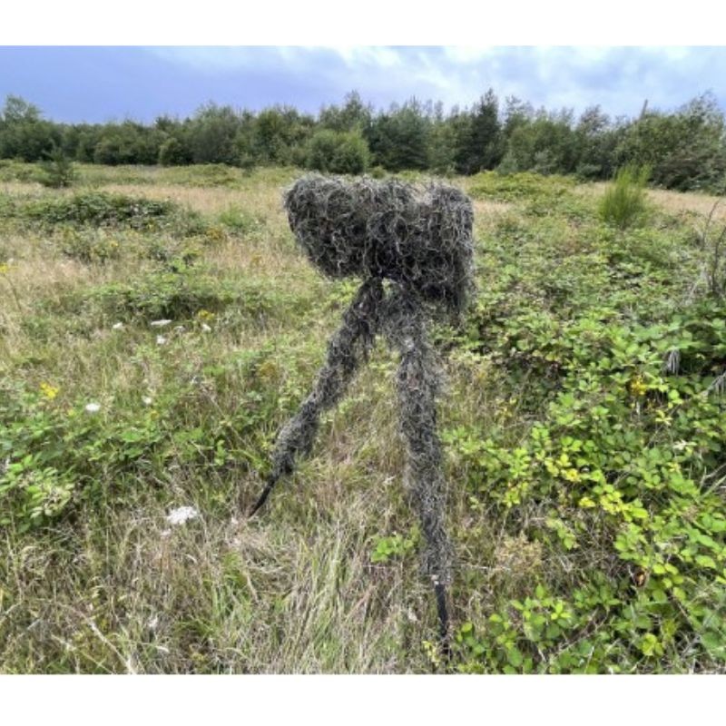 Lot de 3 manchons Ghillie kaki pour jambes de trépied - Tragopan