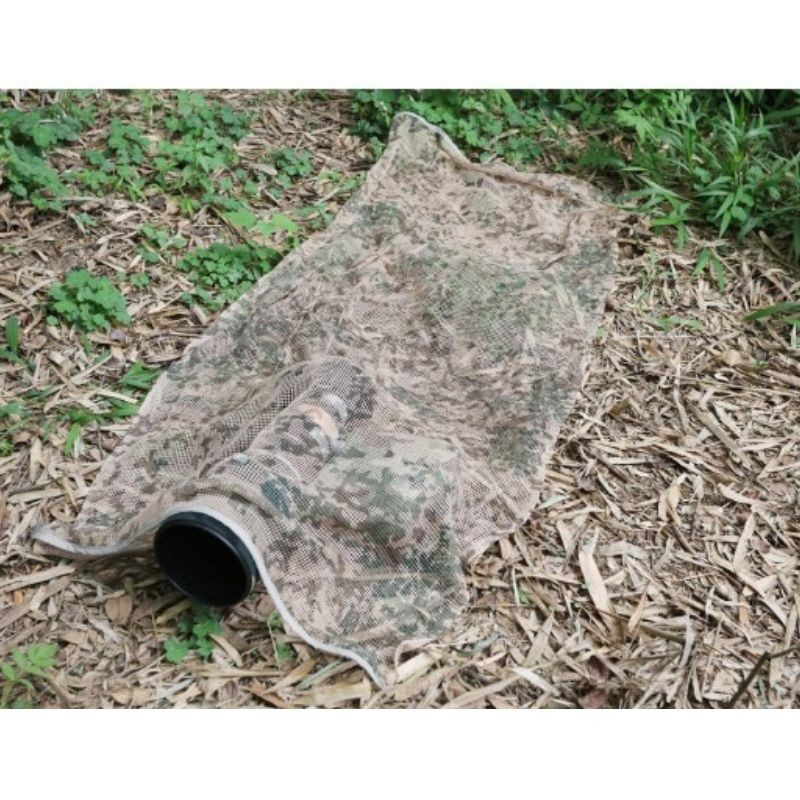 Echarpe filet de camouflage - Camo Beige ou Kaki