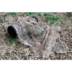 Echarpe filet de camouflage - Camo Beige ou Kaki