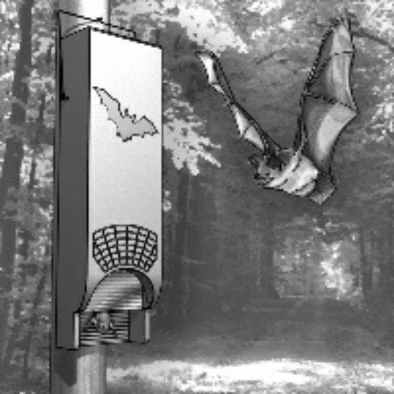 Gîte à chauves-souris universel - Schwegler (1FFH - 130/6) Gîte à chauves-souris universel - Schwegler (1FFH - 130/6)