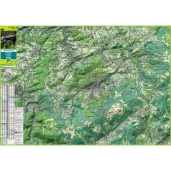 Carte de randonnée - Mini-Ardenne - Spa