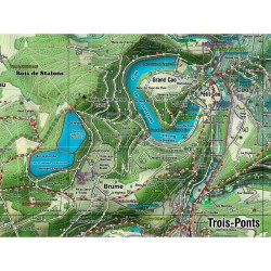 Carte de randonnée - Mini-Ardenne - Coo Carte de randonnée - Mini-Ardenne - Coo