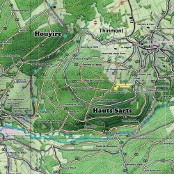 Carte de randonnée - Mini-Ardenne - Malmedy Carte de randonnée - Mini-Ardenne - Malmedy