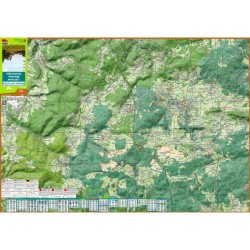 Carte de randonnée - Mini-Ardenne - Baraque de Fraiture