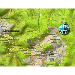 Carte de randonnée - Mini-Ardenne - Pays de Redu