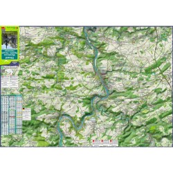 Carte de randonnée - Mini-Ardenne - Dinant