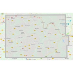 Carte de randonnée - Mini-Ardenne - Mullerthal Carte de randonnée - Mini-Ardenne - Mullerthal