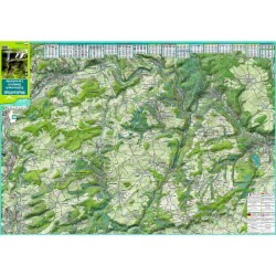 Carte de randonnée - Mini-Ardenne - Mullerthal Carte de randonnée - Mini-Ardenne - Mullerthal