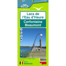 MA25 - Lacs de l’Eau d’Heure - Mini-Ardenne - Carte de randonnée