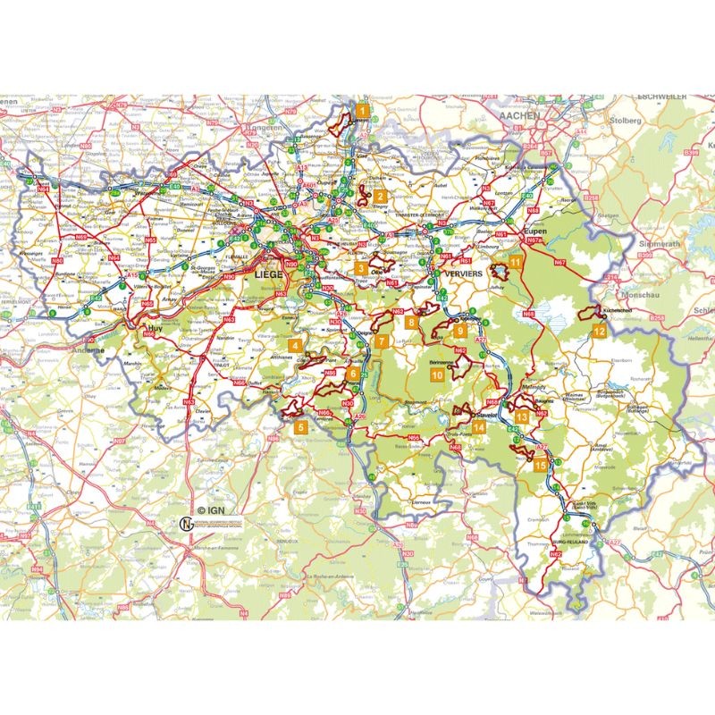 Randonnées en Famille dans la province de Liège