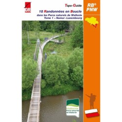 Randonnées en Boucle dans les Parcs naturels de Wallonie - T.1 - Namur - Luxembourg