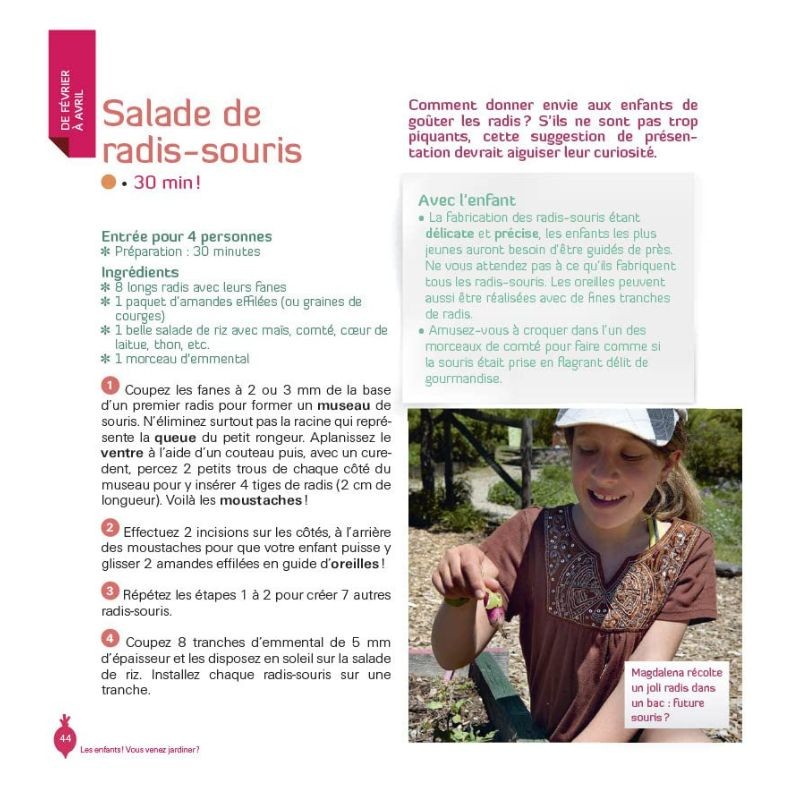 Les enfants ! Vous venez jardiner ? 45 activités pour faire aimer le jardinage aux enfants