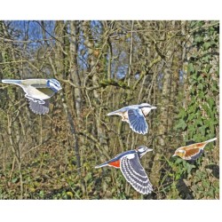 Lot de 4 mobiles CPN Oiseaux Lot de 4 mobiles CPN Oiseaux