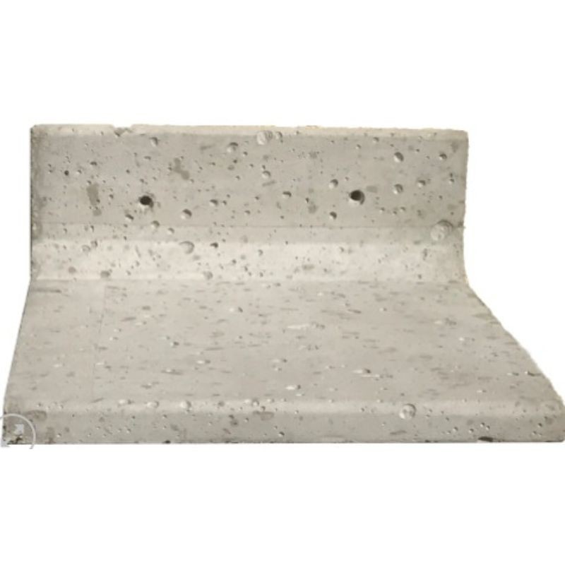 Planche à fientes en béton de bois pour hirondelles - nid simple Planche à fientes en béton de bois pour hirondelles - nid simple