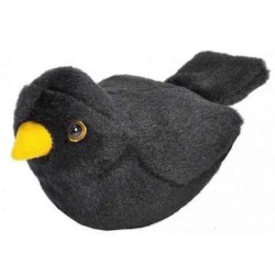 Peluche sonore - Merle noir