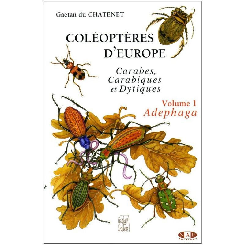 Coléoptères d'Europe, Carabes, Carabiques et Dytiques - Volume 1 - Adephaga