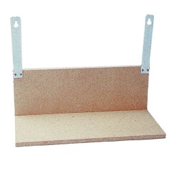 Planche à fientes pour nid d'Hirondelle de fenêtre n°9A - Schwegler (320/1)