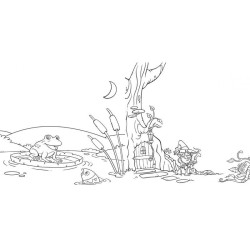 Je dessine des fleurs & des oiseaux