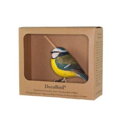DecoBird Mésange bleue - Statuette en bois