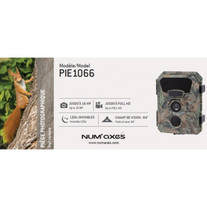 Num'axes PIE1066 - Piège photographique