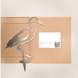 Cigogne blanche - Metalbird Cigogne blanche - Metalbird