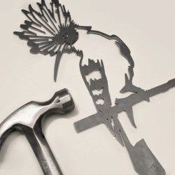 Huppe Fasciée Eurasienne - Metalbird