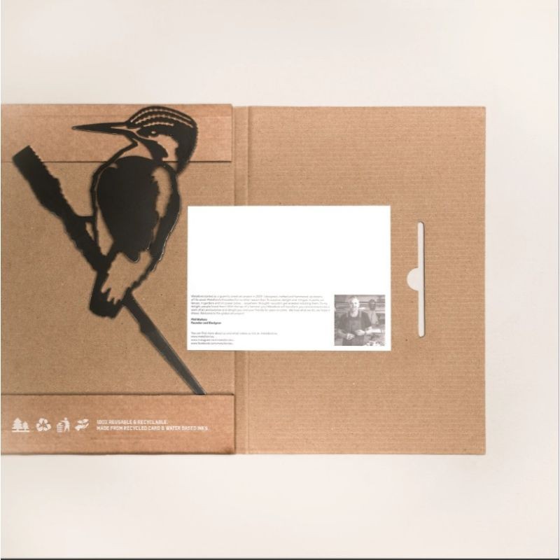Martin-pêcheur d'Europe en métal - Metalbird