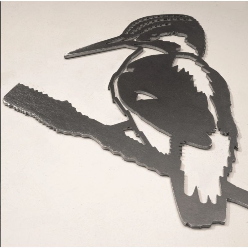 Martin-pêcheur d'Europe en métal - Metalbird