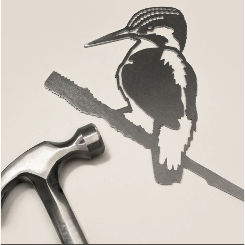 Martin-pêcheur d'Europe en métal - Metalbird