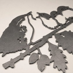 Troglodyte Mignon et ses oisillons - Metalbird